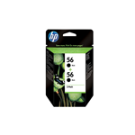 Cartuccia inkjet HP 56 Nero Double